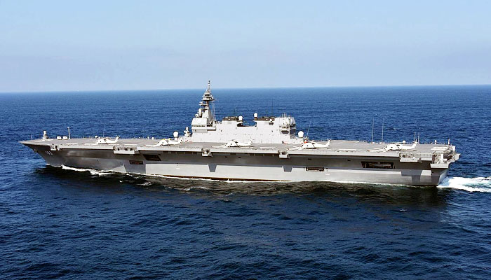 Cina menuding Izumo sebagai kapal induk jepang
