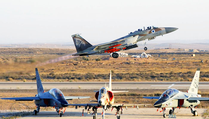 Jet-jet tempur Israel beruntun membom 
