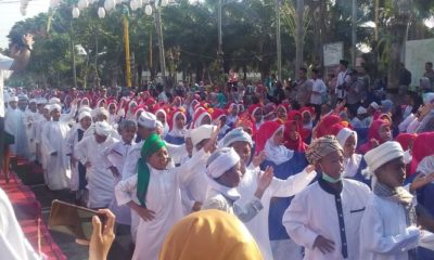 Meriahnya peringatan tahun baru Islam, 1 Muharram 1441 Hijriah di Kota Madiun, Jawa Timur, Minggu (1/9/2019). (Foto: Istimewa)