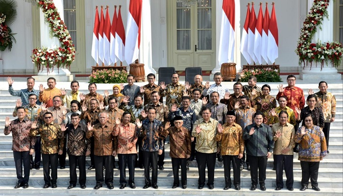 Kabinet Indonesia Maju 2019-2024. (Foto: Setkab)