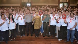 Jawa Timur Deklarasi Bersatu dan Damai Indonesiaku