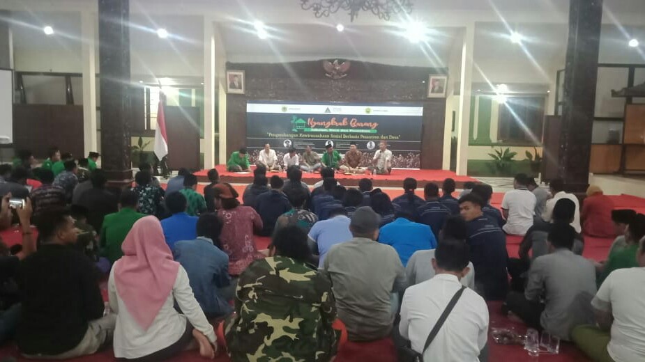 Acara Nyangkruk Bareng di Pendopo Bupati Bondowoso, Rabu (20/11).