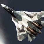 Jet Tempur Siluman Su-57 Melakukan Pendaratan Spektakuler