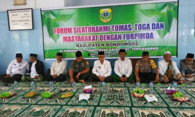Bupati Bondowoso KH Salwa Arifin berserta Forkopimda melakukan petemuan dengan para tokoh agama (toga) dan tokoh masyarakat (tomas) Rabu (3/12/2019)