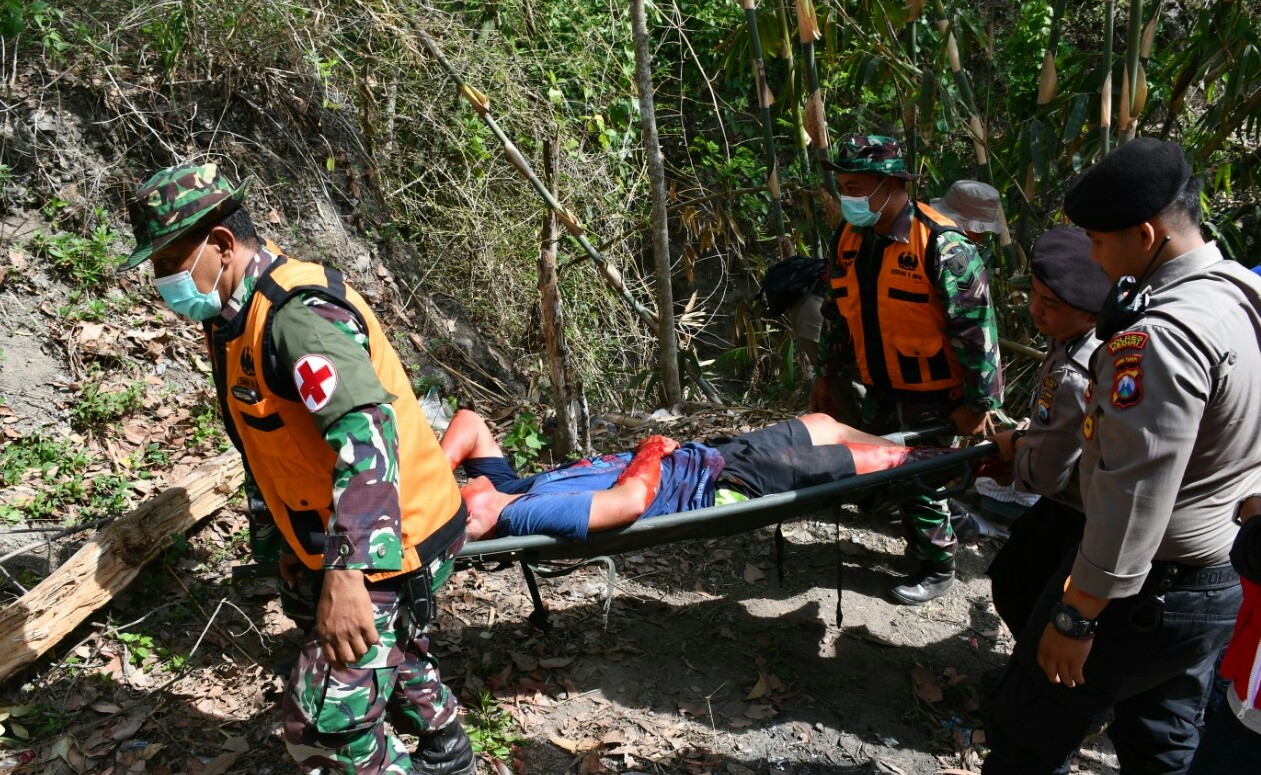 Latihan Penanggulangan Bencana di Kediri, Wujud Kepedulian TNI