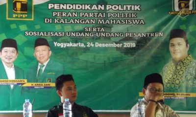 Perjuangkan Kaum Santri, Kaukus Muda PPP Sosialisasi UU Pesantren di Yogyakarta