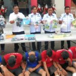Penangkapan di Malang dan Tulungagung, 7 Pengedar Sabu Diamankan Polrestabes Surabaya