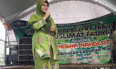 Ketua PC Muslimat Lampung Timur (Lamtim), Binti Amanah Adnan