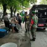 Satpol PP Gandeng Babinsa Tertibkan PKL di Pabean Cantian Surabaya