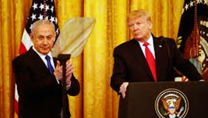 Presiden Trump Umumkan Proposal Pedamaian Israel-Palestina