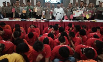 Polrestabes Surabaya Ungkap Kasus Awal Tahun 2020
