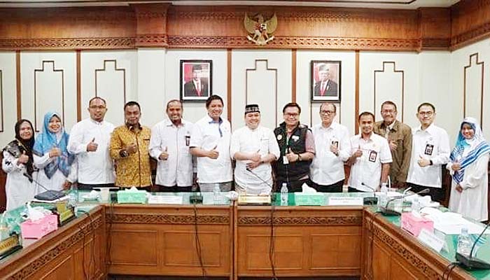 Komisi I DPR Aceh menggelar rapat dengar pendapat