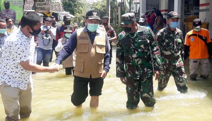 Ribuan rumah di Kabupaten Lamongan terendam banjir