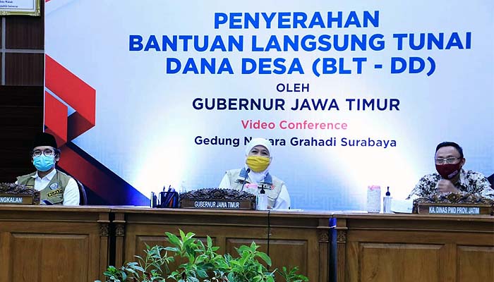 Jawa Timur teratas penerima BLT DD di Indonesia.