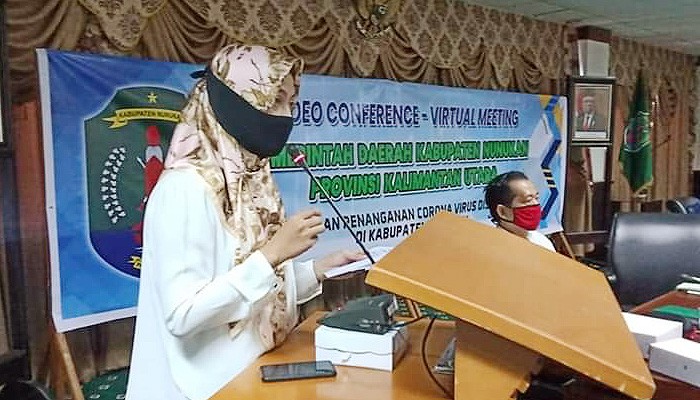 Laura gelar halalbihalal virtual dengan tokoh masyarakat se-Kabupaten Nunukan.