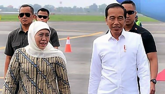 Jokowi Ultah Ke 59 tahun, Gubernur Khofifah beri ucapan selamat.