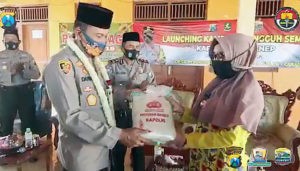 Kapolres AKBP Darman Launching “Pisang Tangguh” di Desa Ketawang