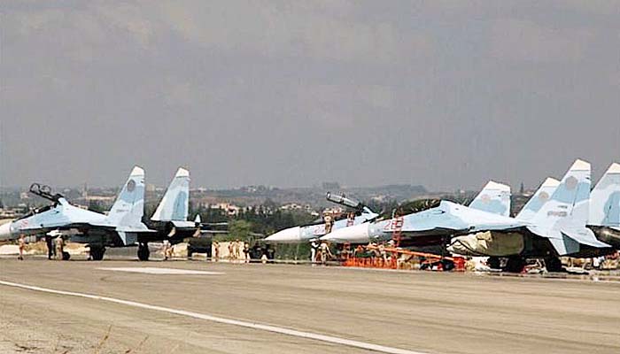 Jet-jet tempur Rusia kembali membombardir benteng dan kamp pelatihan Al-Qaeda.