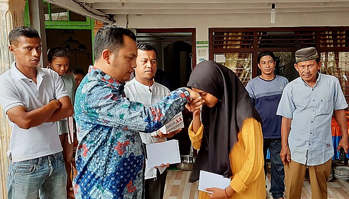 engusaha Muda Jakarta asal Abdya santuni ratusan anak yatim.