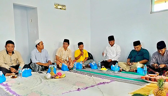 Ikatan kelompok PKH Desa Pakamban Daya gelar rapat dan maulid nabi.