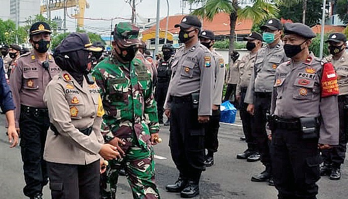 Persiapan Pengamanan Pilwali, Dandim Surabaya Utara Kumpulkan Danramil.