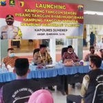 Kapolres Sumenep Launching Kampung Tangguh Demokrasi