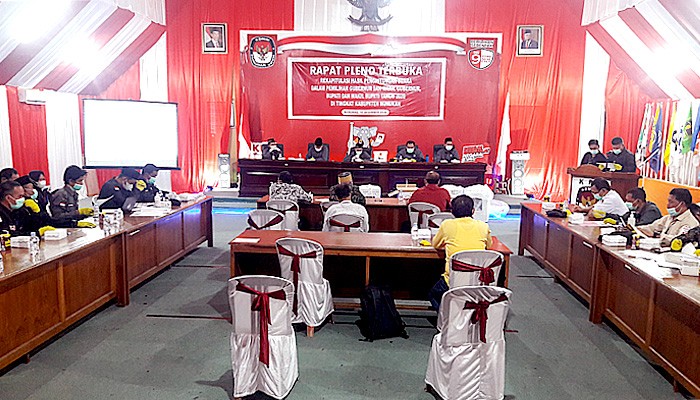 KPU tetapkan Asmin Laura-Hanafiah unggul di Pilkada Nunukan 2020.