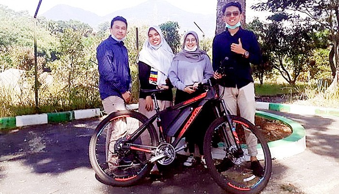 Inovasi sepeda listrik mahasiswa Universitas Padjajaran.