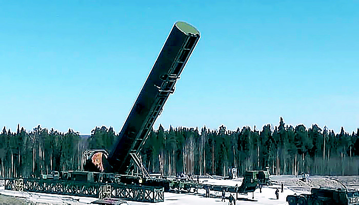 ICBM Sarmat Rusia mampu menembus sistem pertahanan rudal apapun.