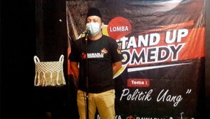 Bawaslu Nunukan Gelar Lomba Stand Up Comedy Anti Money Politik