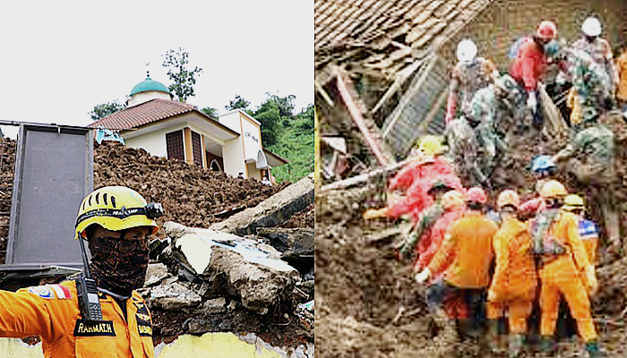 28 korban meninggal berhasil ditemukan Tim Gabungan pasca longsor Sumedang.