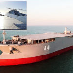 Angkatan Laut Iran Gelar Latihan Perang Dengan Kapal Induk Helikopter Baru
