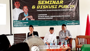 Diskusi Publik LAKPESDAM MWC NU Pragaan, Irwan Hayat Sebut; Tambang Fosfat Ancam Kehidupan Masyarakat