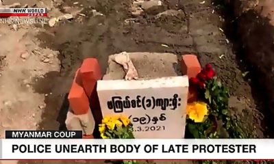 Otoritas Myanmar gali kuburan korban penembakan untuk diotopsi.