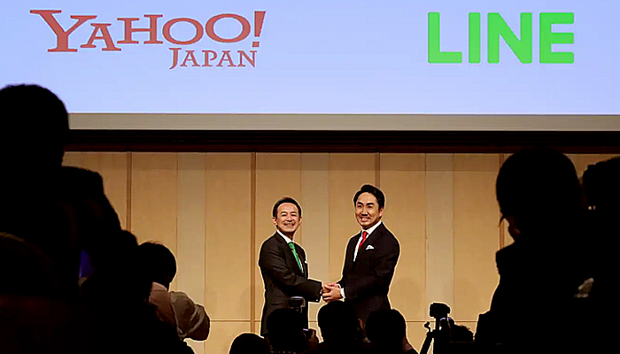 Merger Yahoo Japan dan LINE menjadi raksasa teknologi di Jepang.
