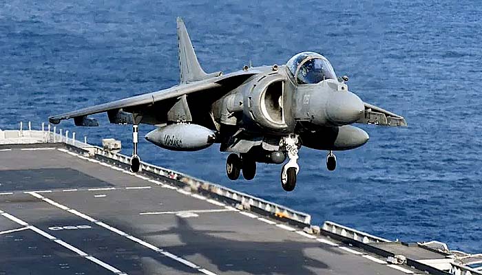 Korps Marinir Amerika Serikat (AS) tetap operasikan jet tempur AV-8B Harrier II hingga 2029.