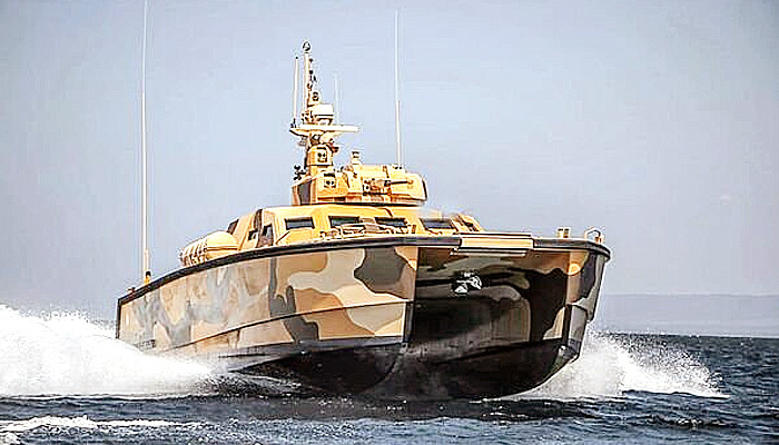 Prototipe Tank Boat Antasena sukses jalani uji coba laut dan pernembakan.