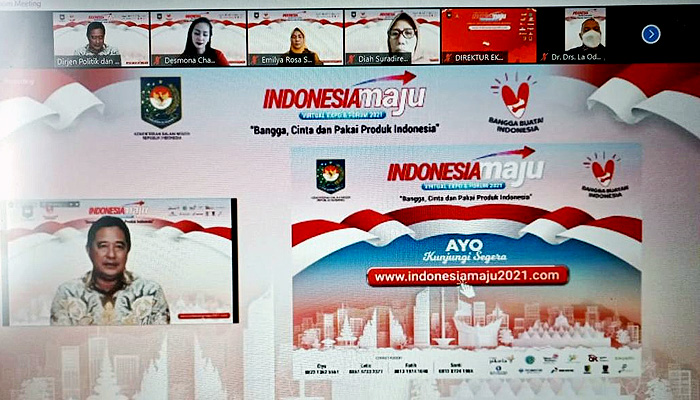 “Indonesia Maju Virtual Expo dan Forum 2021