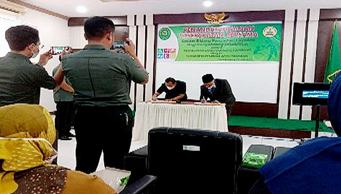 MoU peningkatan pelayanan bagi disabilitas SLBN pembina Aceh Tamiang.