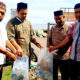Sambut HUT RI Ke-76, Pokjaluh Kemenag Banda Aceh bersihkan lingkungan Pantai Syiah Kuala.
