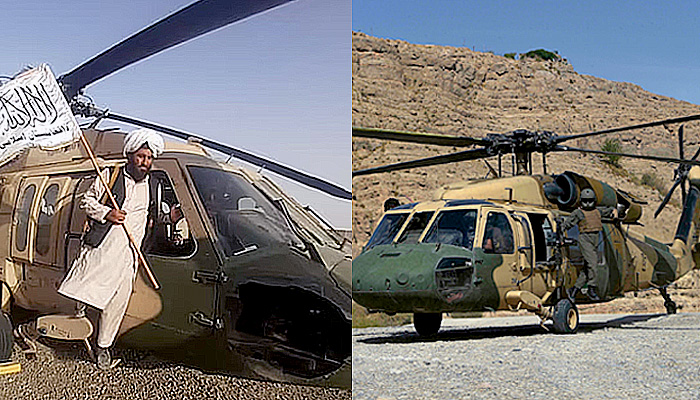 Taliban kuasai gudang senjata buatan AS termasuk helikopter Black Hawk.