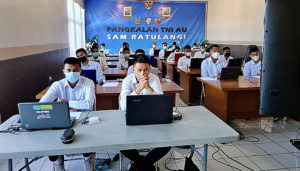 Tes Psikologi Calon Siswa Tamtama PK TNI AU Gelombang III TA 2021 di Lanud Sam Ratulangi