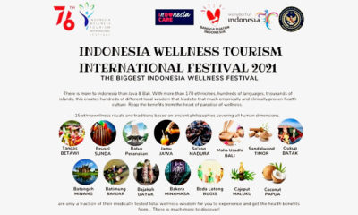Kemenparekraf Sandiaga Uno Membuka Indonesia Wellness Tourism Internasional Festival (IWTIF) 2021