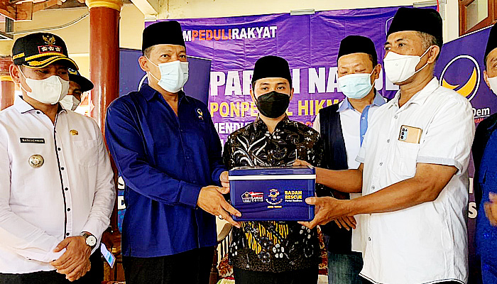 Ketiga Kalinya, NasDem Kabupaten Mojokerto Serbu Pondok Pesantren Dengan Vaksinasi Covid-19