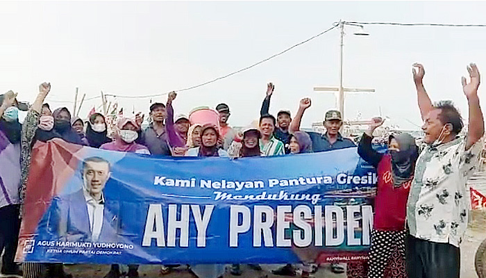 Demokrat Peduli Rakyat, Nelayan Pantura Deklarasi Dukung AHY Capres 2024