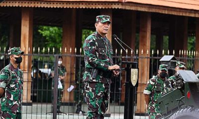 Petinggi TNI-AD Tinjau Kesiapan Batalyon Tim Pertempuran Kodam Brawijaya