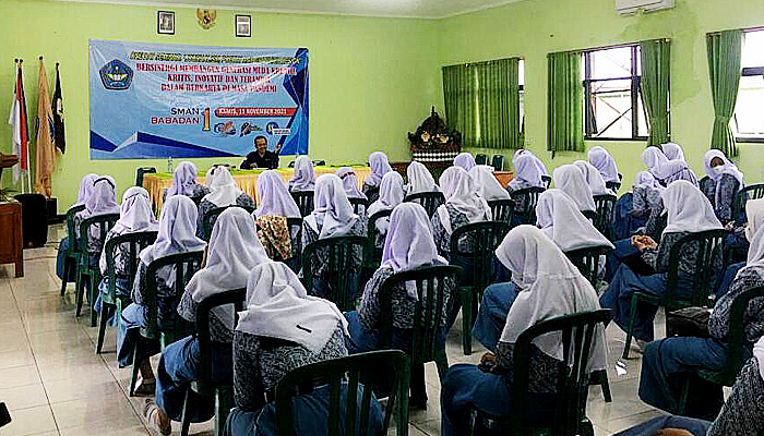 Usai Diklat, Kepala Sekolah SMAN 1 Babadan Berharap Muncul Jurnalis Handal