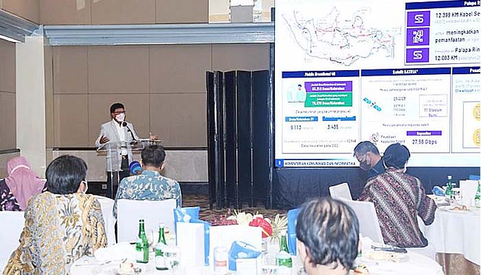 Akselerasi Utilisasi Sektor Digital, Menteri Johnny: Kominfo Targetkan Infrastruktur TIK Tuntas 2024