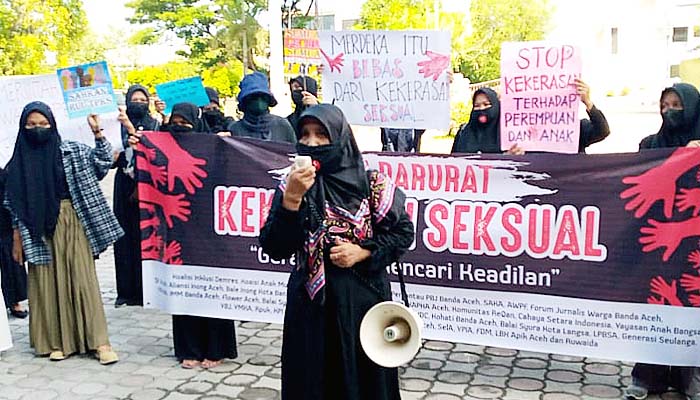 Didemo Ibu-ibu, DPRA Segera Tetapkan Aceh Darurat Kekerasan Seksual
