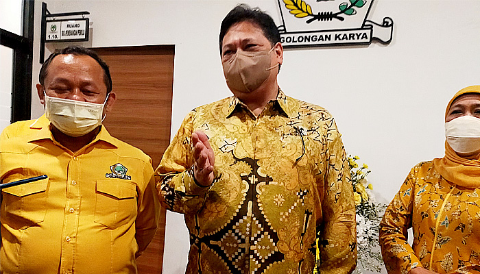 Airlangga Hartarto Turun Di Jatim,Golkar Jatim Target Menang Pemilu 2024
